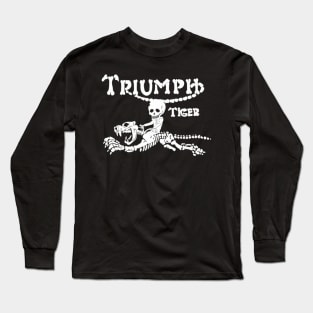 Legendary Triumph Tiger Motorcycle Long Sleeve T-Shirt